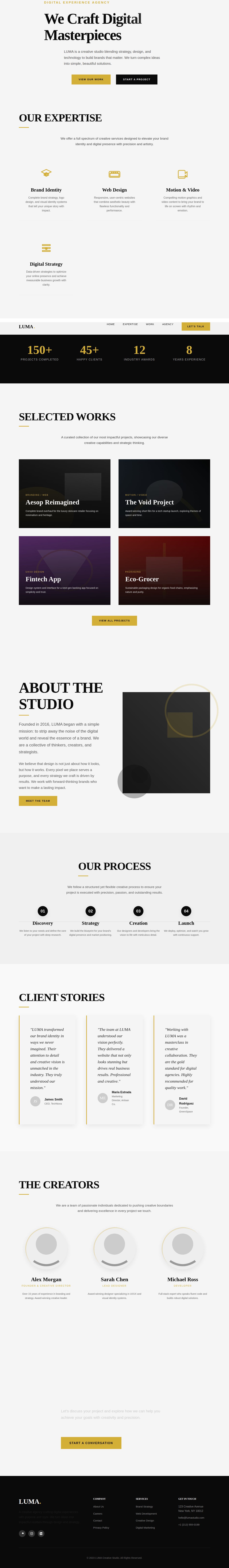 Studio Agency Template