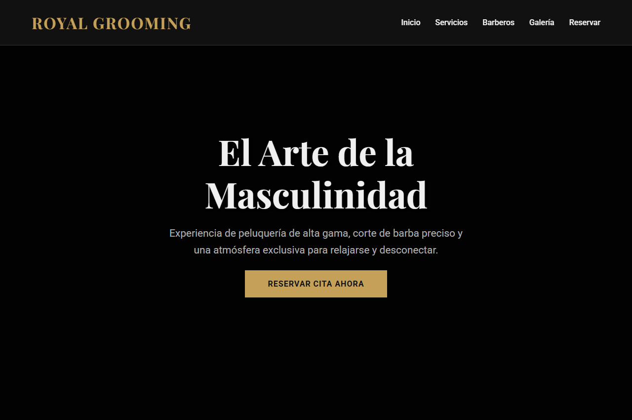 FadeMaster - Barbershop Template preview