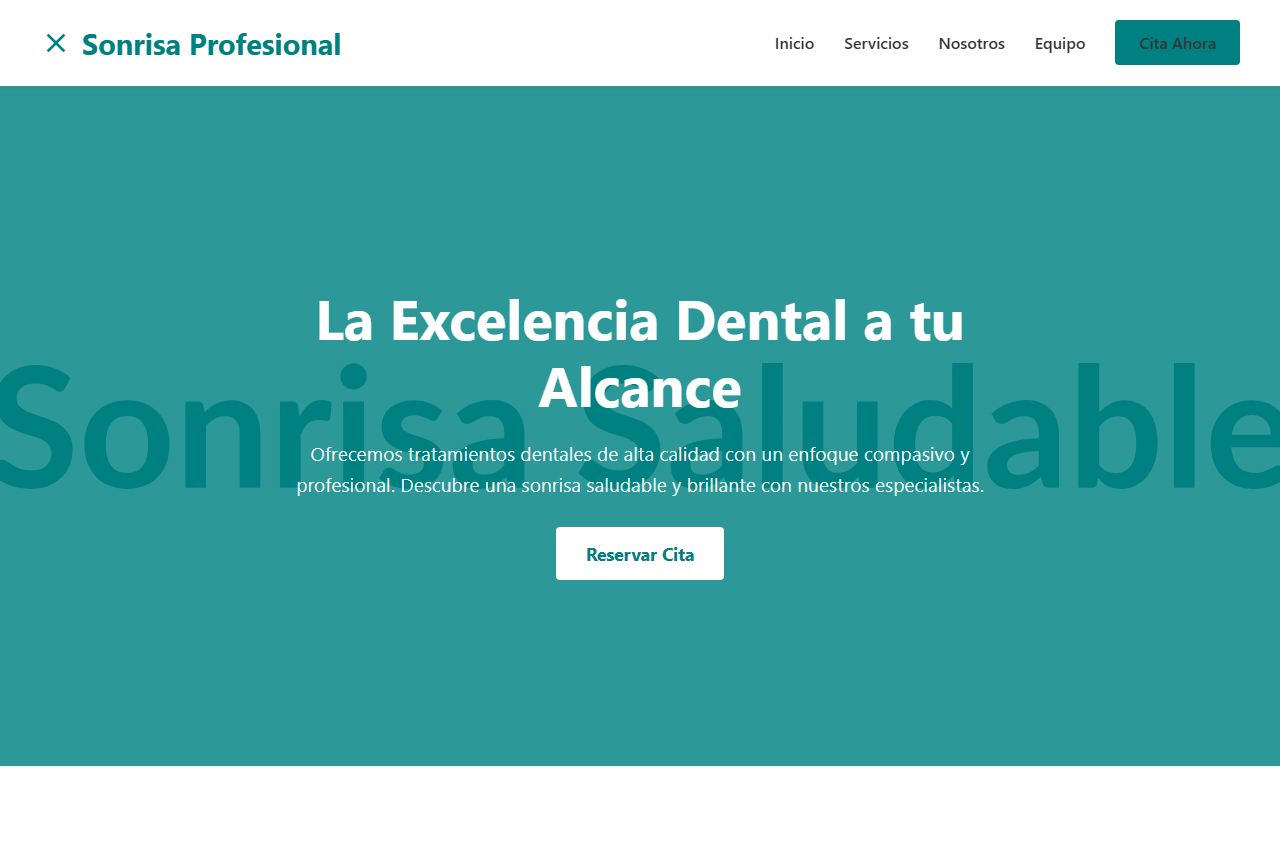 BrightSmile - Dental Clinic Template preview