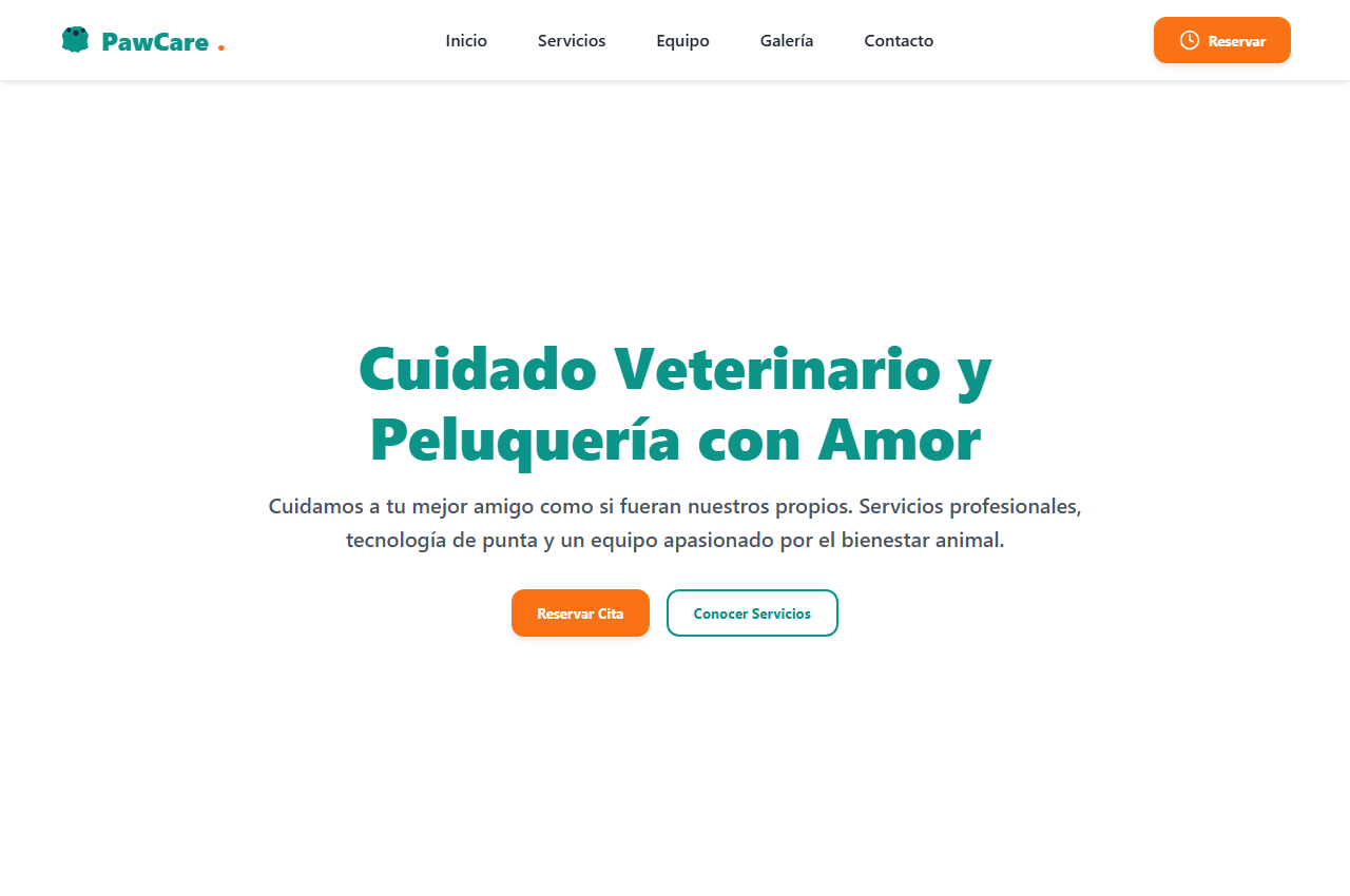 PetPal - Grooming & Vet Clinic Template preview